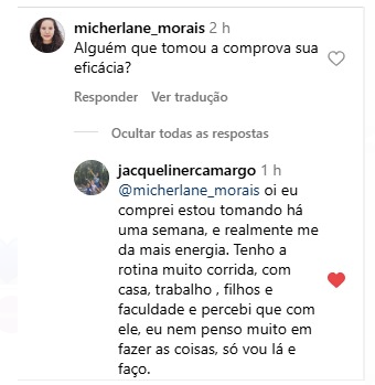 Depoimento real - Eficácia comprovada cientificamente