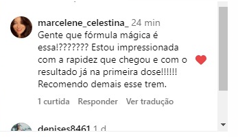 Depoimento real - Resultado mágico no primeiro uso