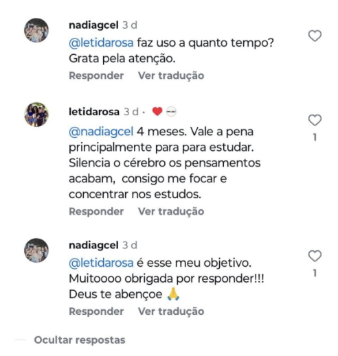 Depoimento real - Silencia cérebro e pensamentos